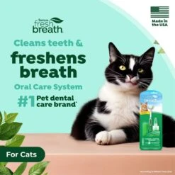 TropiClean Fresh Breath Cat Dental Kit -Pawfect Care 218553 PT2. AC SS1800 V1684607663