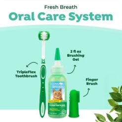 TropiClean Fresh Breath Cat Dental Kit -Pawfect Care 218553 PT3. AC SS1800 V1684610148