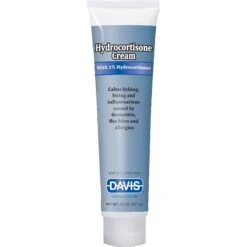 Davis Hydrocortisone Cream For Dogs & Cats, 4.5-oz Bottle