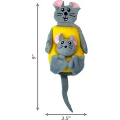 KONG Pull-A-Partz Cheezy Cat Toy -Pawfect Care 219705 PT1. AC SS1800 V1631764286