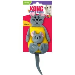 KONG Pull-A-Partz Cheezy Cat Toy -Pawfect Care 219705 PT3. AC SS1800 V1631771180