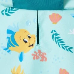 Disney Lightweight Flounder Print Dog & Cat Raincoat -Pawfect Care 220303 PT6. AC SS1800 V1646175409