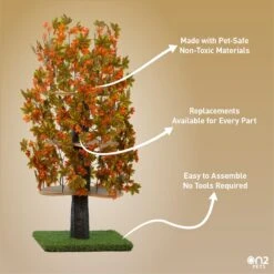 On2Pets 60-in Large Square Modern Cat Tree -Pawfect Care 220362 PT4. AC SS1800 V1671118294