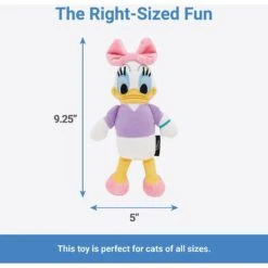 Disney Daisy Duck Plush Kicker Cat Toy With Catnip -Pawfect Care 220635 PT1. AC SS1800 V1615258885