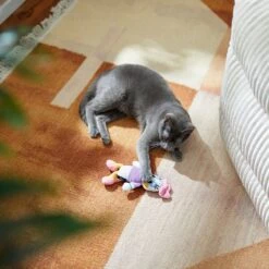 Disney Daisy Duck Plush Kicker Cat Toy With Catnip -Pawfect Care 220635 PT2. AC SS1800 V1612366323