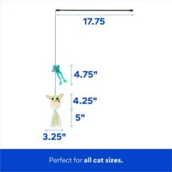 STAR WARS THE MANDALORIAN GROGU Teaser Wand Cat Toy With Catnip -Pawfect Care 220787 PT1. AC SS1800 V1698956891