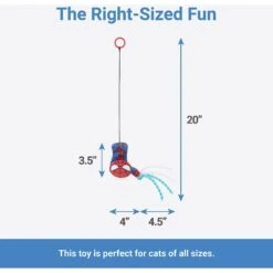 Marvel 's Spider-Man Bouncy Cat Toy With Catnip -Pawfect Care 220882 PT1. AC SS1800 V1622834850