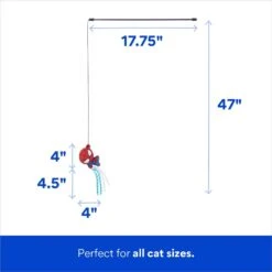 Marvel 's Spider-Man Teaser Cat Toy With Catnip -Pawfect Care 220890 PT1. AC SS1800 V1698956950