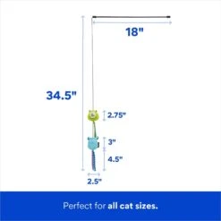 Pixar Mike Wazowski & Sulley Teaser Cat Toy With Catnip -Pawfect Care 221049 PT1. AC SS1800 V1698956887