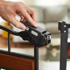 Frisco Wood Accents Extra Tall Auto-close Dog Gate -Pawfect Care 221968 PT2. AC SS1800 V1595282174