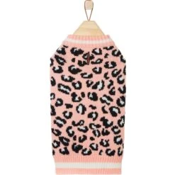 Frisco Leopard Print Dog & Cat Sweater -Pawfect Care 223755 PT3. AC SS1800 V1599500514