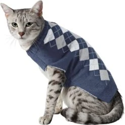 Frisco Argyle Dog & Cat Sweater -Pawfect Care 223858 PT2. AC SS1800 V1599748854