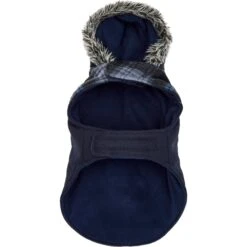 Frisco Plaid Hooded Insulated Dog & Cat Peacoat -Pawfect Care 223874 PT4. AC SS1800 V1599160879