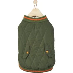 Frisco Mediumweight Insulated Quilted Bomber Dog & Cat Coat -Pawfect Care 223977 PT3. AC SS1800 V1599054413