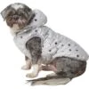 Frisco Mediumweight Silver Polka Dotted Insulated Dog & Cat Coat -Pawfect Care 224017 MAIN. AC SS1800 V1600703155