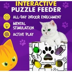Cat Amazing Sliders Interactive Treat Maze & Puzzle Cat Toy -Pawfect Care 225050 PT5. AC SS1800 V1583528885