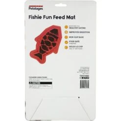 Petstages Fishie Fun Cat Feed Mat -Pawfect Care 227084 PT6. AC SS1800 V1636515982