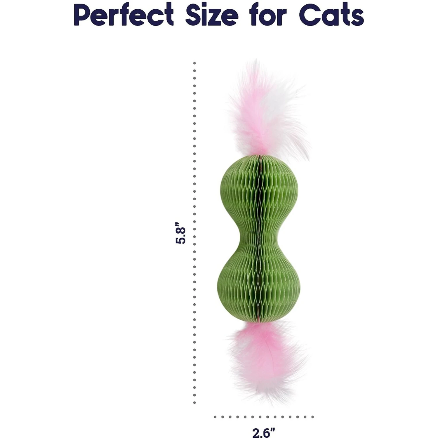 Catstages Honeycomb Hide-A-Ball Cat Toy With Catnip 7 Catstages Honeycomb Hide-A-Ball Cat Toy With Catnip - Image 5