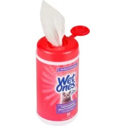 Wet Ones Freshing Multi-Purpose Fresh Scent Cat Wipes -Pawfect Care 228416 PT3. AC SS1800 V1597971102