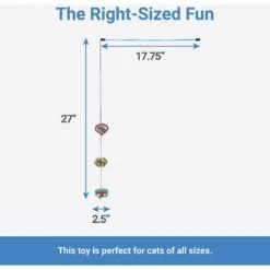 Frisco Retro Plush Comic Book Bubble Teaser Cat Toy With Catnip -Pawfect Care 230282 PT1. AC SS1800 V1602685878