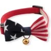 Necoichi My Cat For President Cotton Breakaway Cat Collar With Bell -Pawfect Care 230665 MAIN. AC SS1800 V1631314011