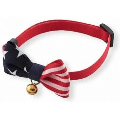 Necoichi My Cat For President Cotton Breakaway Cat Collar With Bell -Pawfect Care 230665 PT5. AC SS1800 V1588339905