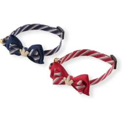 Necoichi Regal Crown Cotton Breakaway Cat Collar With Bell -Pawfect Care 230669 PT4. AC SS1800 V1631315506