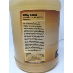 EZ Groom Filthy Beast Dog & Cat Shampoo, 1-gal Bottle -Pawfect Care 232942 PT2. AC SS1800 V1588024056