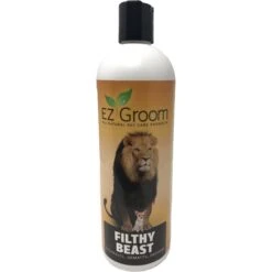 EZ Groom Filthy Beast Pet Lover's Edition Dog & Cat Shampoo, 16-oz Bottle