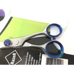 EZ Groom RAZER Professional Grooming Straight Dog & Cat Shears -Pawfect Care 232955 PT2. AC SS1800 V1588021892