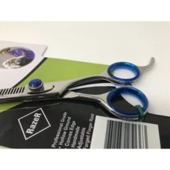EZ Groom RAZER Professional Grooming 42T Thinner Dog & Cat Shears, 6.5-in -Pawfect Care 232961 PT2. AC SS1800 V1588022202