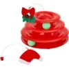 Frisco Holiday Santa Hat & Mistletoe Cat Tracks Cat Toy -Pawfect Care 233317 MAIN. AC SS1800 V1694813221