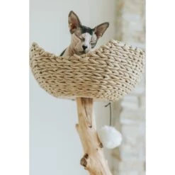 Mau Lifestyle Uni 41-in Faux Fur Basket Bed Cat Tree -Pawfect Care 235558 PT5. AC SS1800 V1632780171