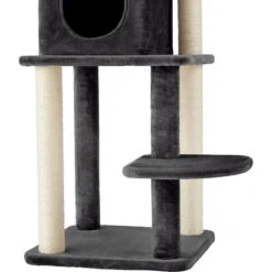 Frisco 55-in Faux Fur Cat Tree & Condo -Pawfect Care 236542 PT5. AC SS1800 V1616073614