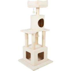 Frisco 54 In Faux Fur Cat Tree & Condo -Pawfect Care 236551 PT2. AC SS1800 V1637694205