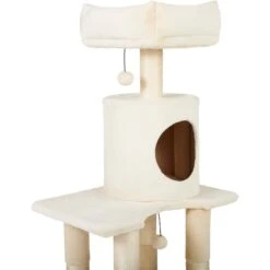 Frisco 54 In Faux Fur Cat Tree & Condo -Pawfect Care 236551 PT3. AC SS1800 V1637693877