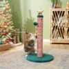 Frisco Holiday 29.5-in Candy Cane Sisal Cat Scratching Post With Toy -Pawfect Care 236565 MAIN. AC SS1800 V1601330186