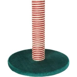 Frisco Holiday 29.5-in Candy Cane Sisal Cat Scratching Post With Toy -Pawfect Care 236565 PT5. AC SS1800 V1601330796