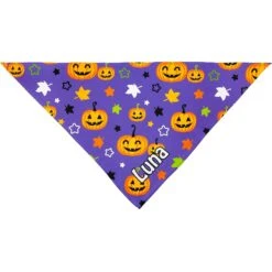 Frisco Halloween Pumpkins Personalized Dog & Cat Bandana -Pawfect Care 242815 PT3. AC SS1800 V1618511830