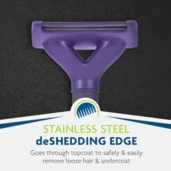 FURminator Long Hair Cat Deshedding Tool 18 FURminator Long Hair Cat Deshedding Tool -Pawfect Care 243257 PT7. AC SS1800 V1701116672