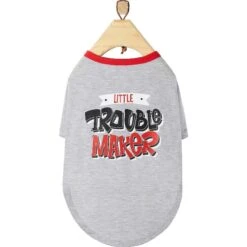 Frisco Little Trouble Maker Dog & Cat T-Shirt -Pawfect Care 248639 PT3. AC SS1800 V1644960083