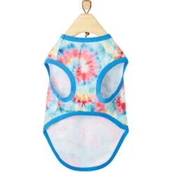 Frisco Pawsitive Vibes Tiedye Print Dog & Cat T-Shirt -Pawfect Care 248783 PT4. AC SS1800 V1637653905