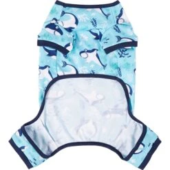 Frisco Happy Shark Dog & Cat Jersey PJs -Pawfect Care 249122 PT4. AC SS1800 V1614006434