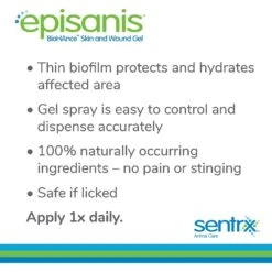 Episanis BioHAnce Skin & Wound Gel For Dogs & Cats -Pawfect Care 250702 PT8. AC SS1800 V1613590286