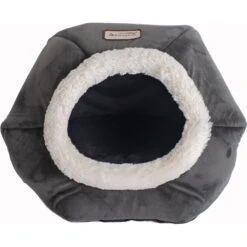 Armarkat Gray Velvet Cat Bed 13 Armarkat Gray Velvet Cat Bed -Pawfect Care 251459 PT2. AC SS1800 V1599274290
