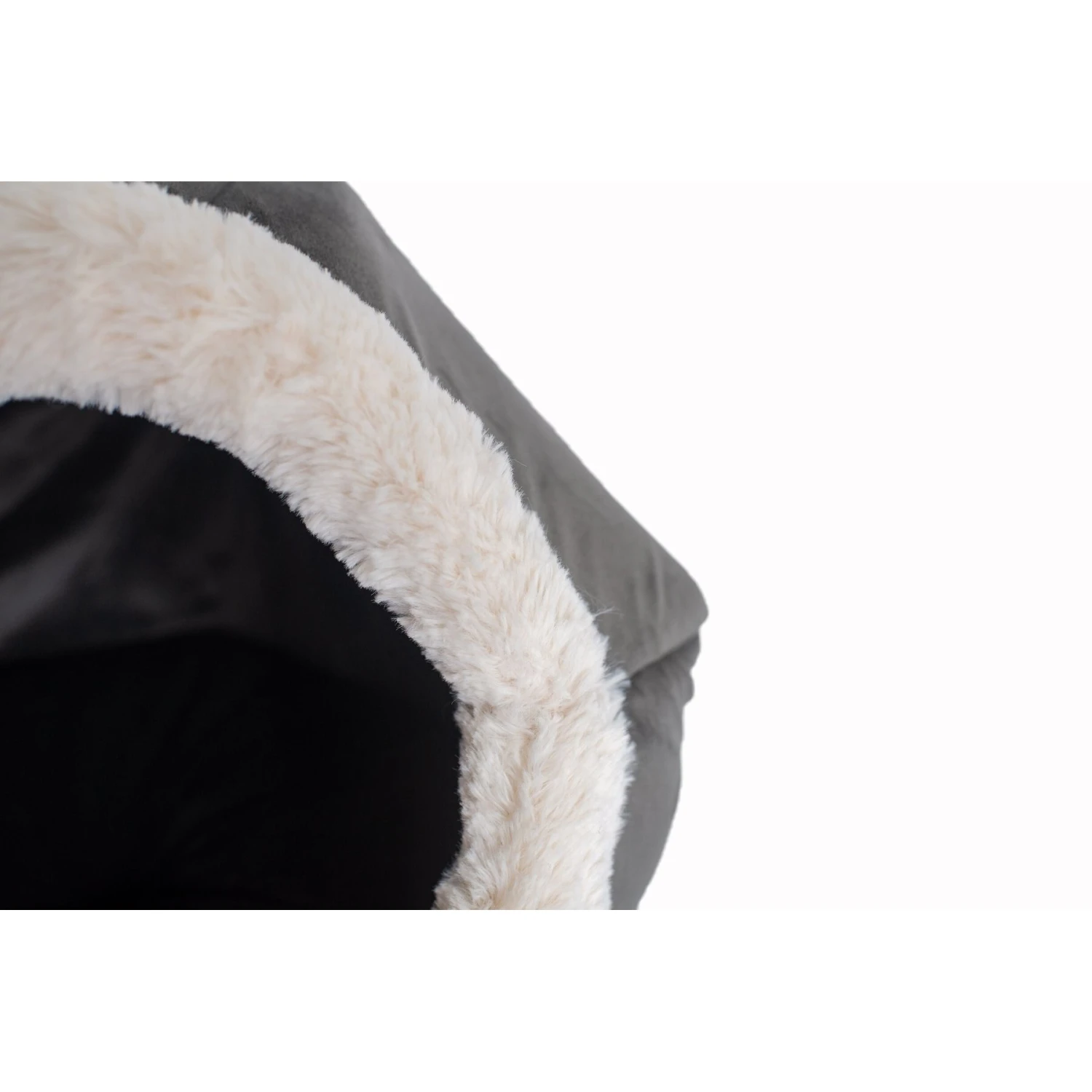 Armarkat Gray Velvet Cat Bed 8 Armarkat Gray Velvet Cat Bed - Image 6