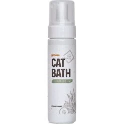 Litterbox.com Cucumber Aloe Cat Bath Foam Wash, 8-oz Bottle