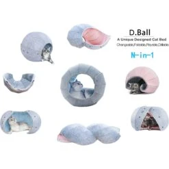 K1 Pet Design Dragon Ball Covered Cat Bed -Pawfect Care 254133 PT3. AC SS1800 V1602724570