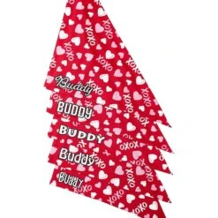 Frisco XOXO Hearts Personalized Dog & Cat Bandana -Pawfect Care 254203 PT4. AC SS1800 V1632418571