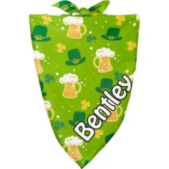 Frisco Green Ale Personalized Dog & Cat Bandana
